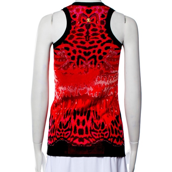 Roberto Cavalli animal print top - size 2 (IT38) - Picture 3 of 4